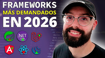 TOP 15 FRAMEWORKS para DESARROLLO WEB más demandados en 2026 🔝