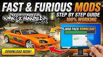 How to Download & Install Fast & Furious Car Mod Pack in NFS Most Wanted (Step by Step Tutorial)