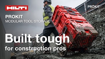 Tough, Modular Tool Storage Built for Productivity | Hilti ProKit Modular Storage System