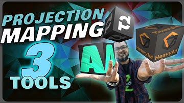 De 3 beste #PROJECTIE #MAPPING software in ÉÉN SET! | #Resolume #MadMapper #HeavyM