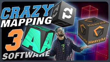 De 3 beste #PROJECTIE #MAPPING software in ÉÉN SET! | #Resolume #MadMapper #HeavyM