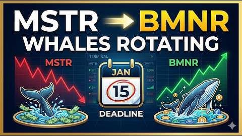 The Great Rotation: Whales Dumping MSTR for BMNR Before Jan 15 make