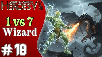 Heroes 5.5 : Academy - 1 vs 7 Impossible AI - Hunting Down the Last Enemies! - Part 18