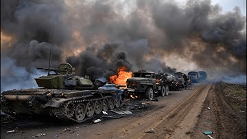 2 MINUTES AGO! A column of 2,350 Russian soldiers near Pokrovsk was BLOWN UP following a fierce Ukra