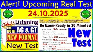IELTS LISTENING PRACTICE TEST 2025 WITH ANSWERS | 24.10.2025