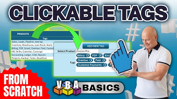تحويل النص إلى علامات قابلة للنقر - كل ذلك في Excel + VBA!