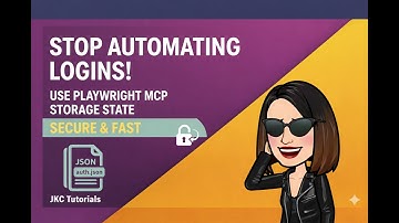 Playwright MCP: How to Use Storage State for Authenticated AI Automation | JKC Tutorials