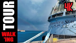 Harmony of the Seas Complete Walking Tour 4K | Royal Caribbean | Explore Every Popular Deck!