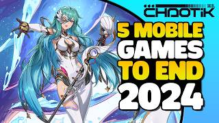 5 UPCOMING MOBILE GAMES TO END 2024