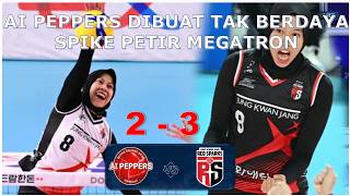 FULL HIGHLIGHT SPIKE PETIR MEGATRON  | RED SPARKS VS AI PEPPERS