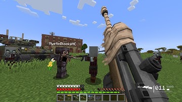 We LOOTED the Pillager’s EMERALD Vault… Then BLEW It Up with MODERN GUNS! 💣💎🔥