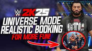 Book a Fun Universe Mode in WWE 2K25 with the Best Rivalry Actions!