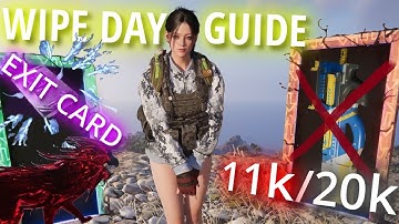 Once Human The ULTIMATE Server Transfer Guide | Exit Card, Wipe Mechanics, Item Costs