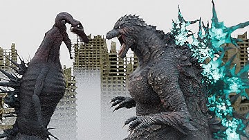 Godzilla Bloodbath VS Minus One | ANIMATION FIGHT