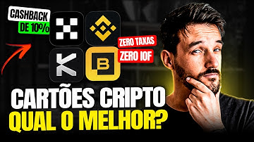 COMPARATIVO CARTÕES CRIPTO: QUAL É O MELHOR? KAST, BITYBANK, BINANCE, OKX