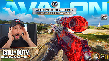 the NEW WARZONE BO7 AVALON MAP UPDATE is HERE! (Black Ops 7 Avalon Gameplay)