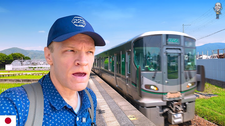 Why do so few people ride this train in Nara?