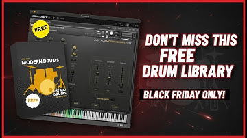 Steven Slate Drums FREE Alternative Kontakt Library! Limited Time - Just Add Drums