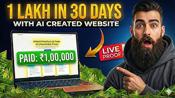 How I Earned ₹100,000 in Just 30 Days With AI 🤖 | Just Follow My Steps