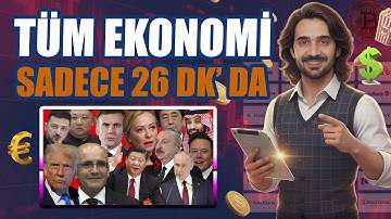 TÜM EKONOMİ (Saçmalık Yok, Gereksiz Bilgi Yok) 26 dakikada