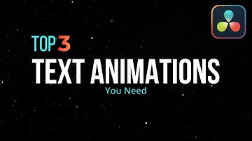 How to Do Text Animation in DaVinci Resolve —Fusion Tutorial for Beginners