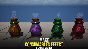 Make Potions Effects in Unreal Engine!