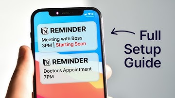 Notion Reminders Are A Game Changer (Full Setup Guide)