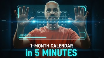 I Built a 1 Month Content Calendar in 5 Minutes (Using AI)