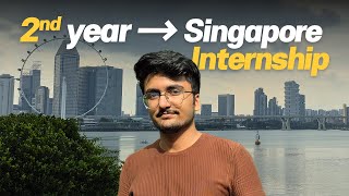How I Got an Internship in Singapore (in 2nd Year)