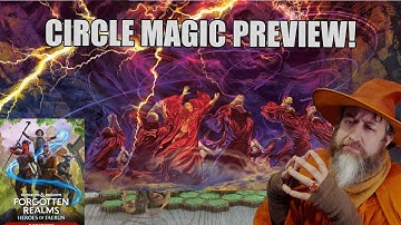Circle Magic Preview Article! (D&D 5e Heroes of Faerun) | Nerd Immersion
