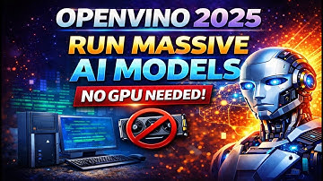 OpenVINO 2025: Voer enorme AI-modellen uit op ELKE pc – geen grafische kaart nodig!