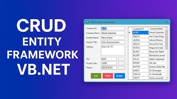 VB.NET CRUD Tutorial - Insert Update Delete Data from DataGridView to SQL Database
