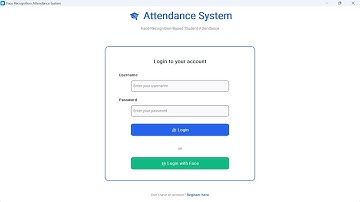 Face Recognition Attendance System in Python | DeepFace + OpenCV + CustomTkinter + MySQL