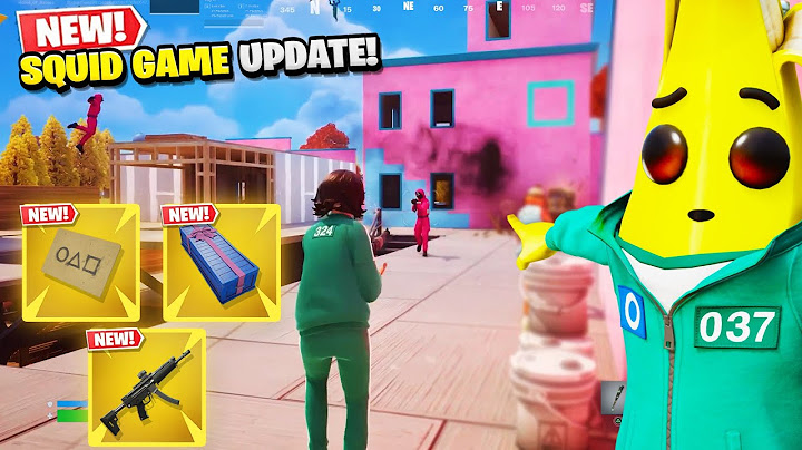 Fortnite's *NEW* SQUID GAME Update is PERFECT!