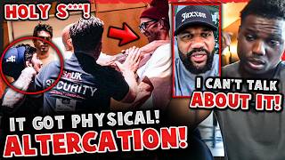 Luke Rockhold PHYSICAL ALTERCATION w/ Dillon Danis! Rampage Jackson says he CAN'T TALK about Raja!