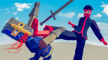 KARATE MASTER vs EVERY UNIT | Totally Accurate Battle Simulator-TABS