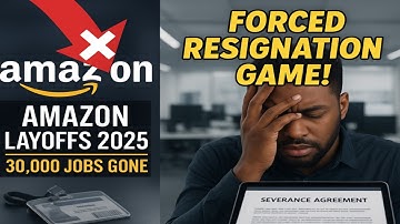 After TCS & Google Layoffs… Amazon Fires 30,000! No One Is Safe Now!