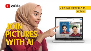 Join Two Pictures into One - How to Combine Passport Photos Using AI