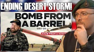 The Bunker Busting Howitzer Bomb that Ended Desert Storm - Royal Marine Reacts