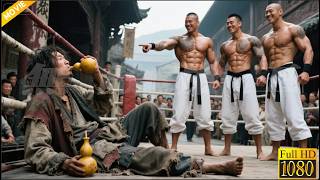 2025 Action Hit: Despised beggar is actually hidden kung fu master, slaughters everyone in seconds.