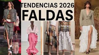 “TOP Skirts Spring-Summer 2026 💃 | The latest in women's fashion”