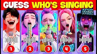 KPOP Demon Hunters Movie Quiz🤔🔥🎶Guess 60 Songs & Characters: Huntrix, Golden, Soda Pop, Juni, Rumi