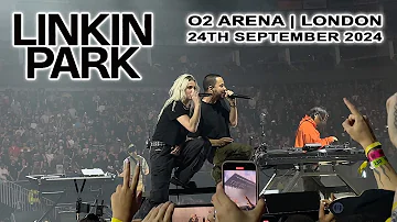 LINKIN PARK - Live at the O2 Arena - London / Early entry experience (24th September 2024) (4K)