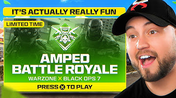 the NEW AMPED BATTLE ROYALE in WARZONE BO7! (Season 1)