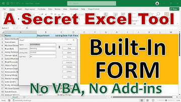 1. Stop Scrolling! Use Excel’s Built-in Data Entry Form (No Code)