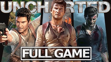 UNCHARTED Series Full Gameplay Walkthrough / No Commentary【FULL GAME】4K 60FPS Ultra HD