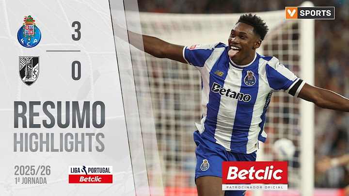 Resumo: FC Porto 3-0 Vitória SC (Liga 25/26 #1)