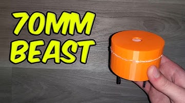 Normal Buzzers Are Tiny—So I Made a 70mm Beast