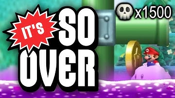 This Kaizo Mario World Took 9 HOURS to Beat! [Harder Mario Bros. Meltdown]