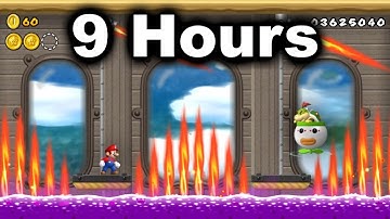 This Kaizo Mario World Took 9 HOURS to Beat! [Harder Mario Bros. Meltdown]